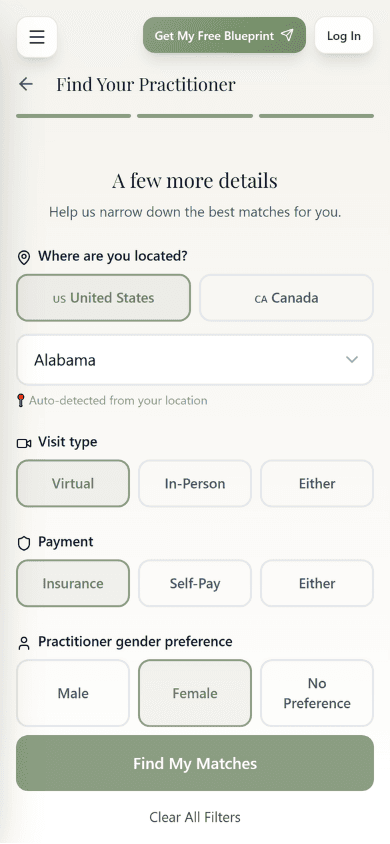Practitioner search US