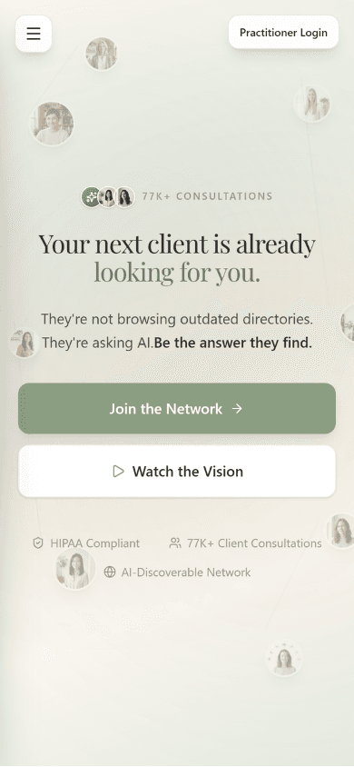 For Practitioners landing