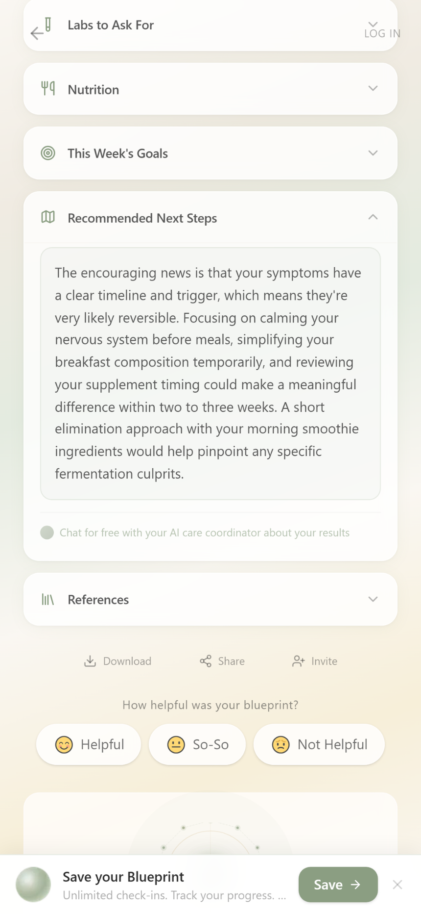 Next steps and feedback